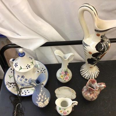Pottery Pitcher Lot
