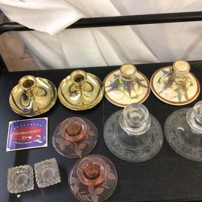 Candle Holder Lot
