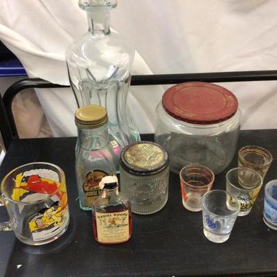 Vintage Glass Lit