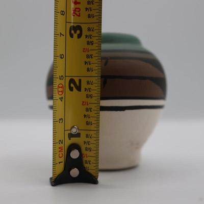 Signed Small Pottery Vase