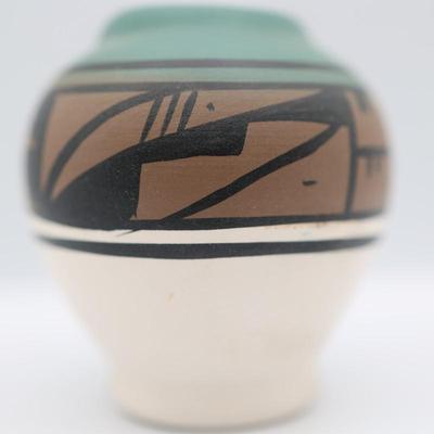 Signed Small Pottery Vase