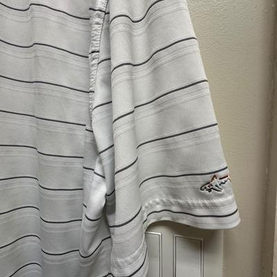 Lot of 4 Greg Norman Golf Shirts, Various Patterns XL