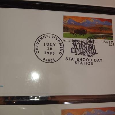 WYOMING FIRST DAY OF ISSUE