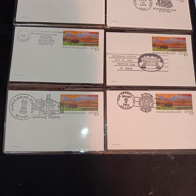 WYOMING FIRST DAY OF ISSUE