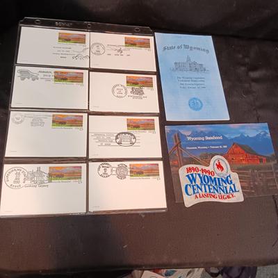 WYOMING FIRST DAY OF ISSUE