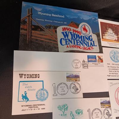 WYOMING FIRST DAY OF ISSUE