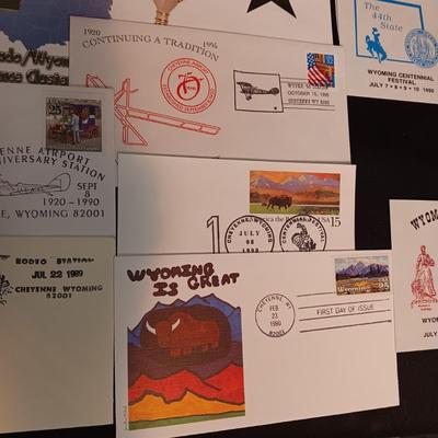 WYOMING FIRST DAY OF ISSUE