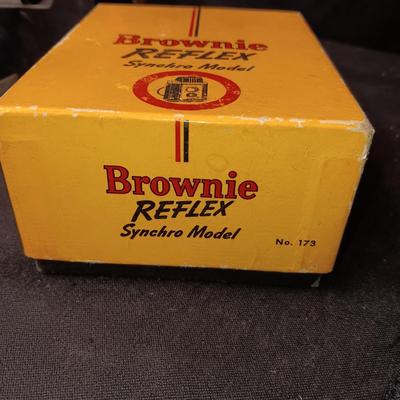 KODAK BROWNIE REFLEX SYNCHRO MODEL WITH FLASH CAMERA