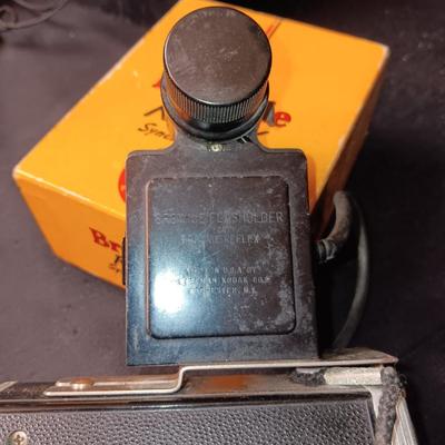 KODAK BROWNIE REFLEX SYNCHRO MODEL WITH FLASH CAMERA