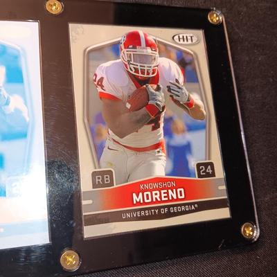 COLLEGE FOOTBALL PLAYERS SANCHEZ & MORENO TRADING CARDS