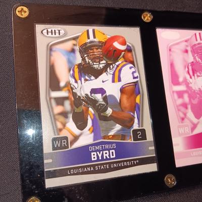 COLLEGE FOOTBALL PLAYERS FOSTER & BYRD TRADING CARDS