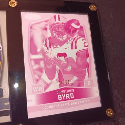COLLEGE FOOTBALL PLAYERS FOSTER & BYRD TRADING CARDS