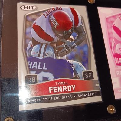COLLEGE FOOTBALL PLAYERS FENROY, WHITE & MURPHY TRADING CARDS