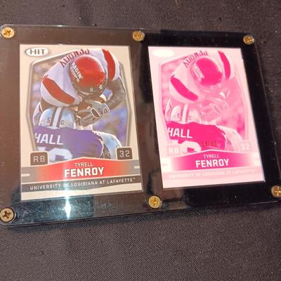 COLLEGE FOOTBALL PLAYERS FENROY, WHITE & MURPHY TRADING CARDS