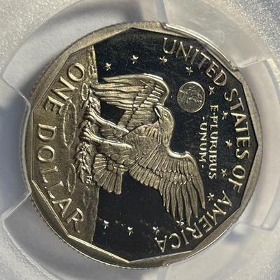 PCGS CERTIFIED 1981-S TYPE-1 PROOF69 DEEP CAMEO SUSAN B. ANTHONY DOLLAR FRESHLY GRADED. FREE DOMESTIC SHIPPING.