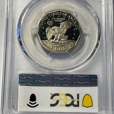 PCGS CERTIFIED 1981-S TYPE-1 PROOF69 DEEP CAMEO SUSAN B. ANTHONY DOLLAR FRESHLY GRADED. FREE DOMESTIC SHIPPING.
