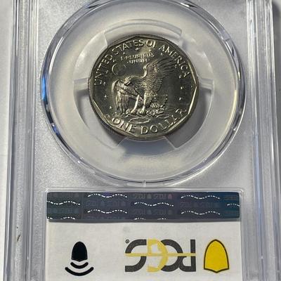 SCARCE PCGS CERTIFIED 1980-D MS67 SUSAN B. ANTHONY DOLLAR FRESHLY GRADED. FREE DOMESTIC SHIPPING.
