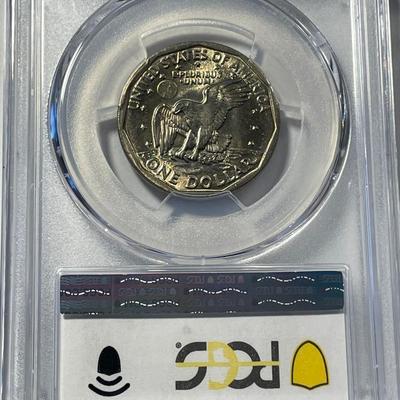 PCGS CERTIFIED 1980-P MS66 SUSAN B. ANTHONY DOLLAR FRESHLY GRADED. FREE DOMESTIC SHIPPING.