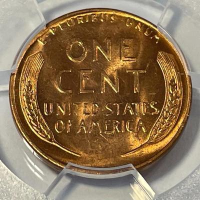 PCGS CERTIFIED 1955-P MS65 RED RPM TOP-100 FS-503 LINCOLN CENT FRESHLY GRADED. FREE DOMESTIC SHIPPING.