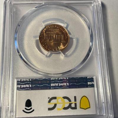 PCGS CERTIFIED 1972-S MS65 RED LINCOLN CENT FRESHLY GRADED. FREE DOMESTIC SHIPPING.