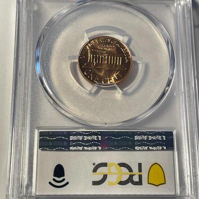 PCGS CERTIFIED 1963-P MS65 RED LINCOLN CENT FRESHLY GRADED. FREE DOMESTIC SHIPPING.