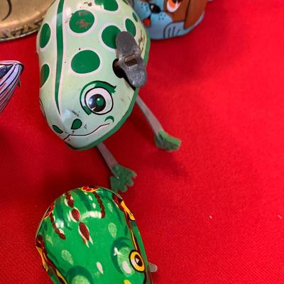 Vintage Wind-Up Toys / Noise Makers Lot