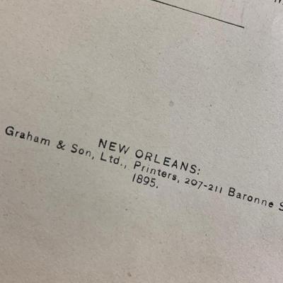 c.1895 Episodes Of New Orleans Life by Henry Castellanos