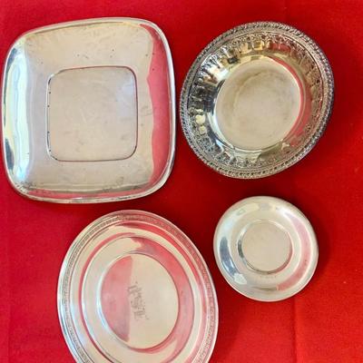 Sterling Plates Lot - 620 grams