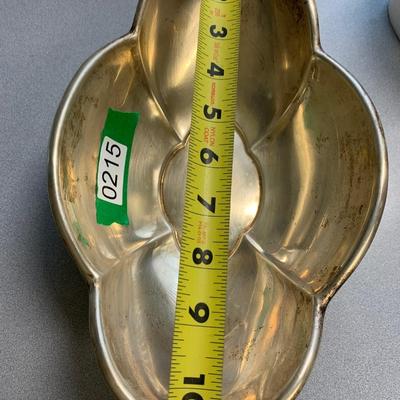 Footed Sterling Silver Serving Bowl