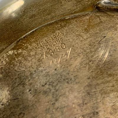 Footed Sterling Silver Serving Bowl