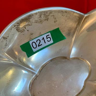 Footed Sterling Silver Serving Bowl