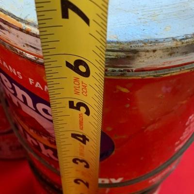 Vintage Tins Lot