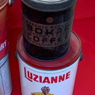 Vintage Tins Lot
