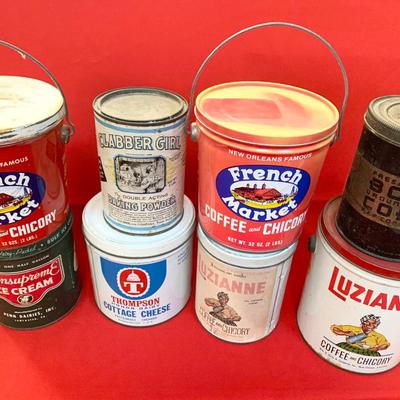 Vintage Tins Lot