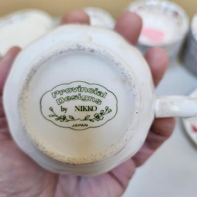 Provincial Designs by Nikko Japan China Lot