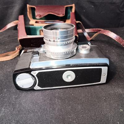 KODAK SIGNET 80 35mm CAMERA WITH LEATHER CASE