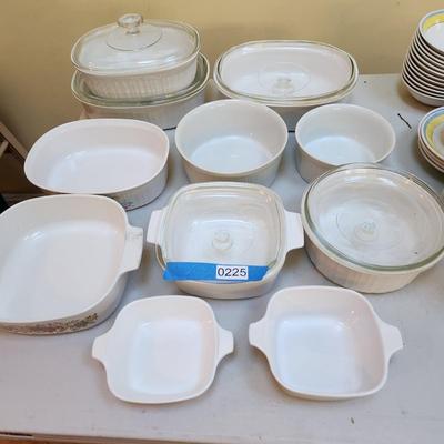 Lot of Corningware, Dansk Cookware