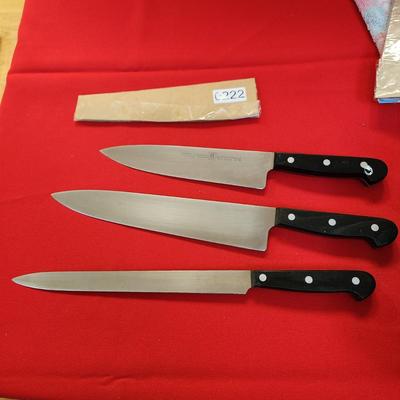 8 Assorted J.A. Henckels Knives