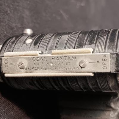 KODAK BANTAM FOLDING CAMERA WITH ANASTIGMAT LENS PLUS BOX AND MANUAL