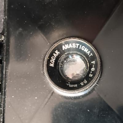 KODAK BANTAM FOLDING CAMERA WITH ANASTIGMAT LENS PLUS BOX AND MANUAL