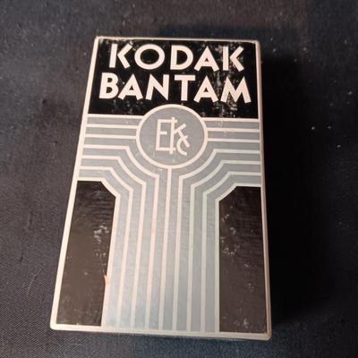 KODAK BANTAM FOLDING CAMERA WITH ANASTIGMAT LENS PLUS BOX AND MANUAL