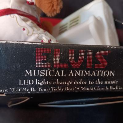 ELVIS ANIMATED MUSICAL BEAR