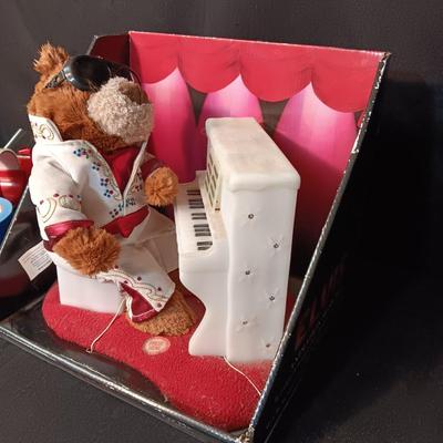 ELVIS ANIMATED MUSICAL BEAR
