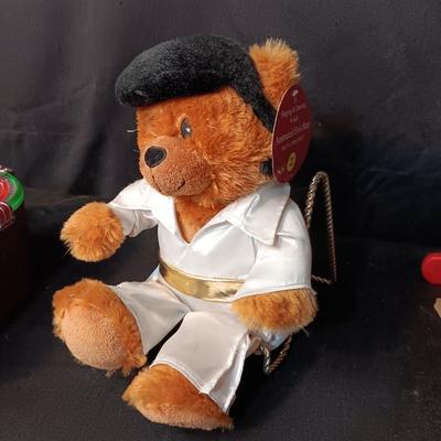 ELVIS SINGING & DANCING ANIMATED BEAR PLUS MULTI SONG JUKEBOX