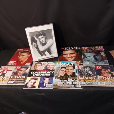 ELVIS MAGAZINES, TV GUIDES AND PICTURES