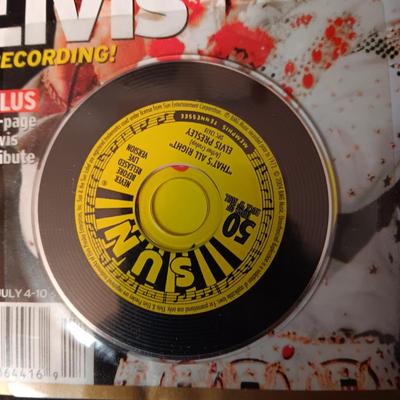 ELVIS NEWSPAPER CLIPPINGS, TV GUIDE, MAGAZINE AND MORE