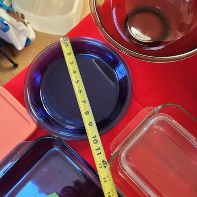 Pyrex Glass Bowls Pie dishes Casseroles