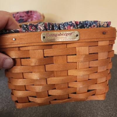 4 Longaberger Baskets