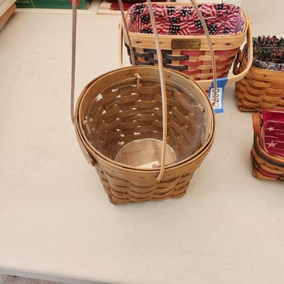4 Longaberger Baskets