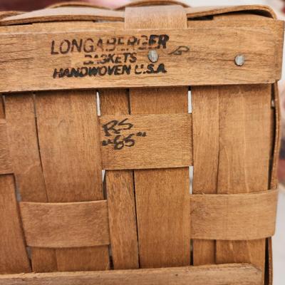 4 Longaberger Baskets